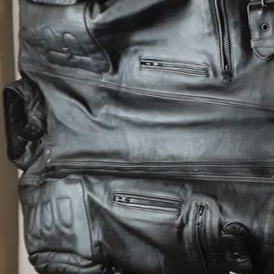 Leather jacket